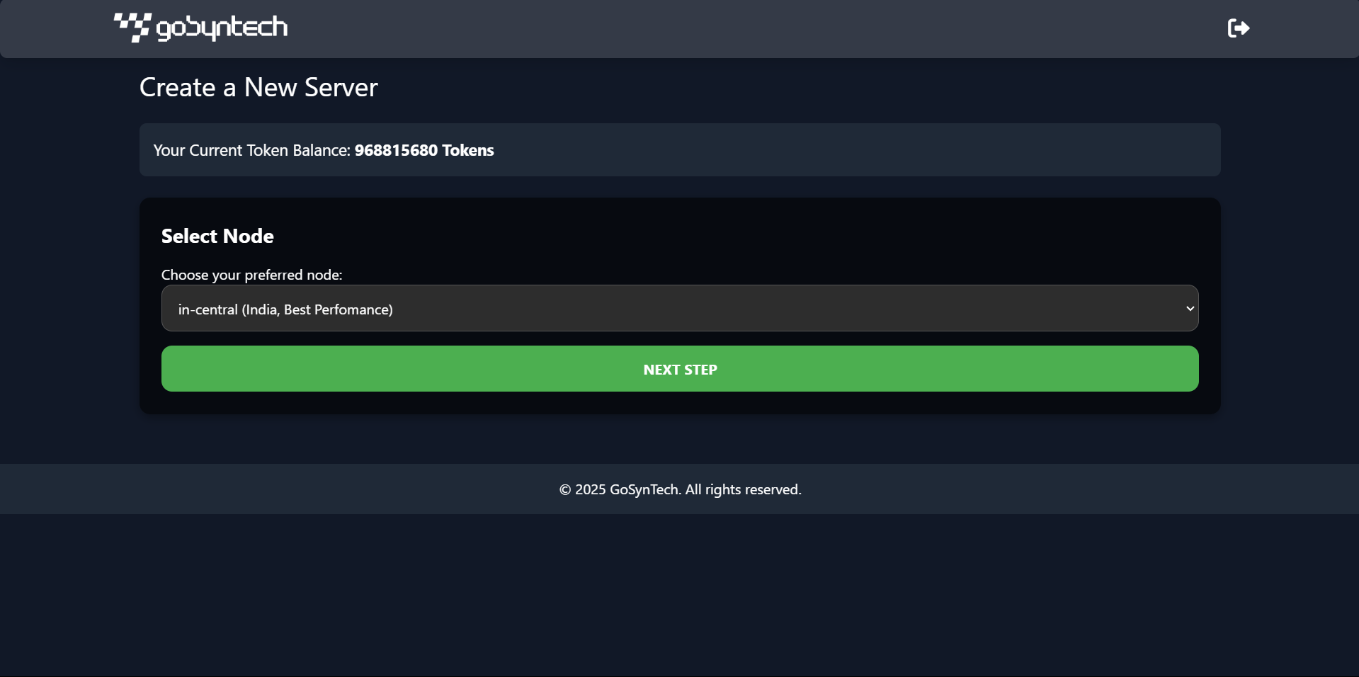 Selecting a Node