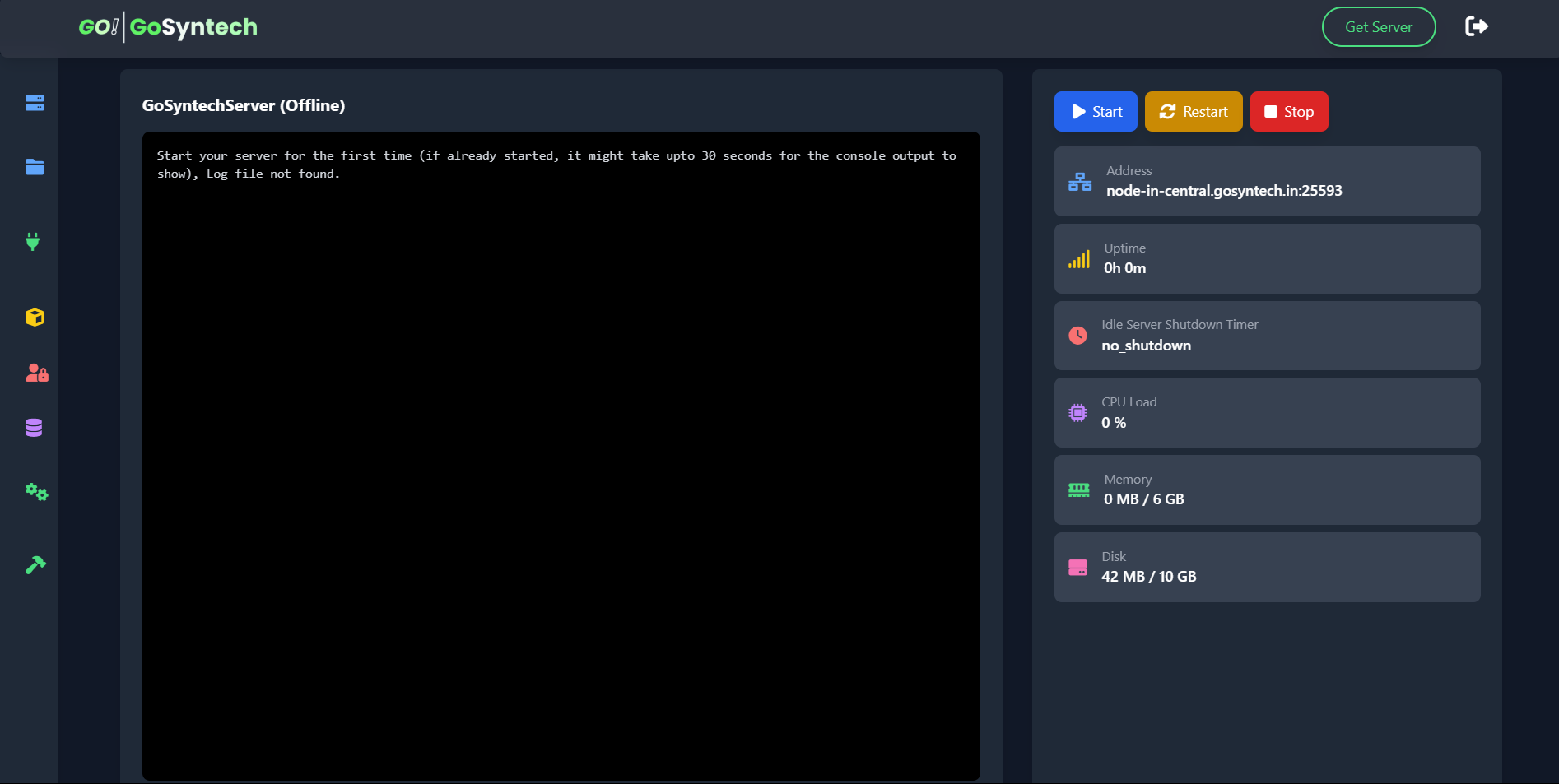 View Your Server